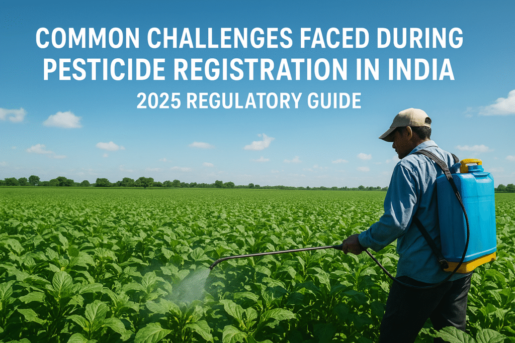 Common Challenges Faced During Pesticide Registration in India